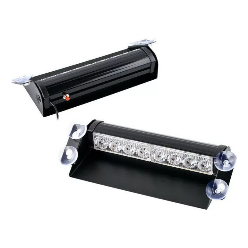 LED FLASH Estrobo Torreta Codigos Parabrisas Policia Escoltas Federal