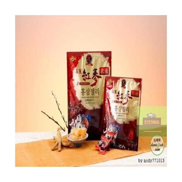 Wholesale super special event (large capacity) promotional/return gift Korean red ginseng jelly 450g / 도매초특가 행사용 (대용량) 판촉용/답례품 고려홍삼젤리450g