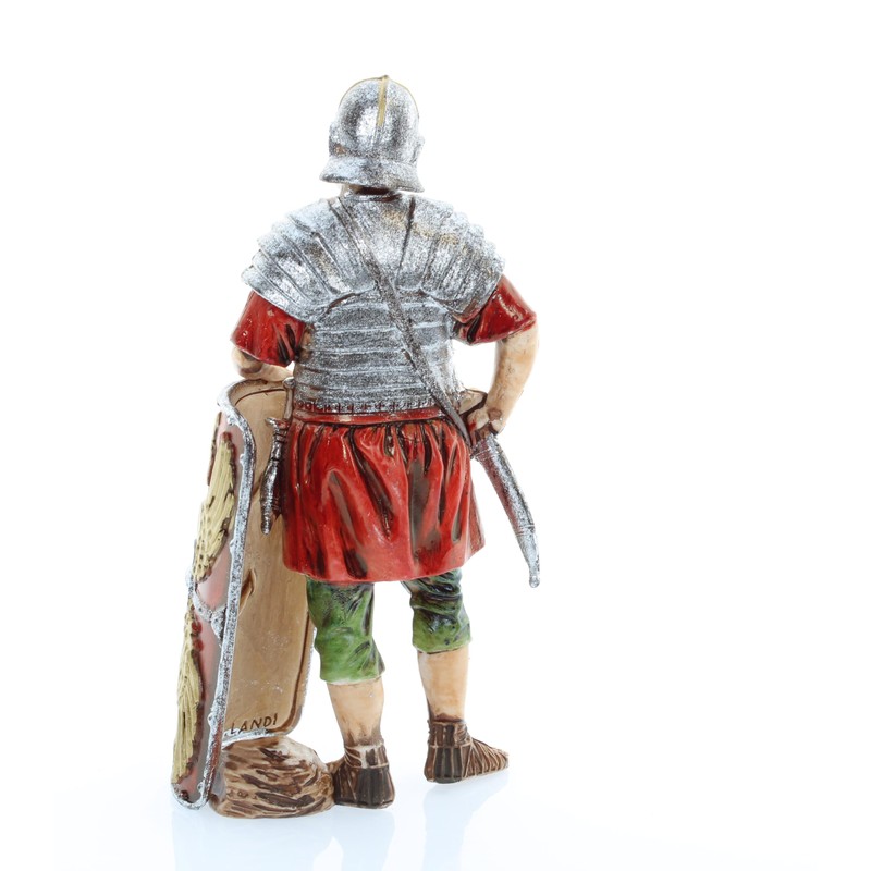 Moranduzzo Soldier Romano with Scudo, 13 cm, Multi-Colour