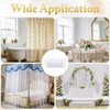 sourcing map 10Pcs Drapery Weights for Curtains, Outdoor Covered (20G