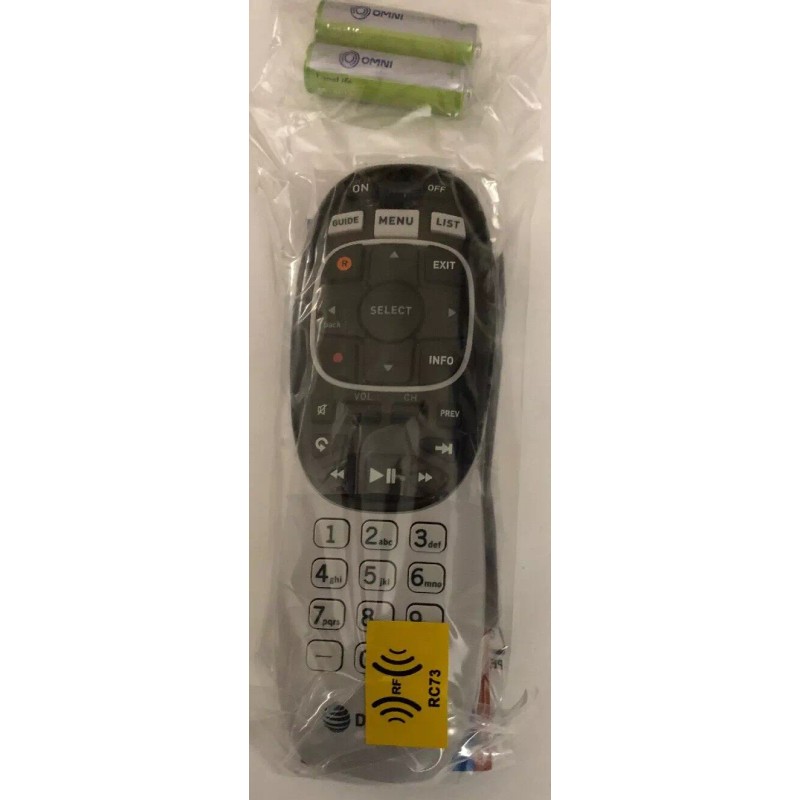 DirecTV RC73 IR/RF Remote Control Genie w/Batteries Included NEW-SHIPS N