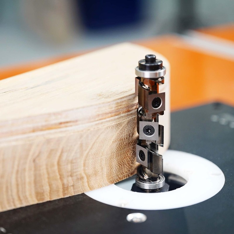 SpeTool Carbide Insert Spiral Flush Trim Router Bit 1/2 Inch