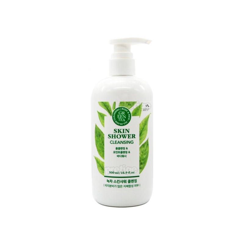 Flower Man Skin Shower Cleansing 500mlx2_Green Tea/Rose/Aloe / 꽃을든남자 스킨샤워
