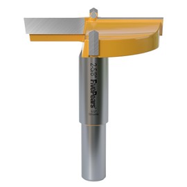 FivePears Forstner Drill Bit 1/2 inch Shank, 2-5/8 inch Cutting Diameter, Carbide Tipped Wood Hole Saw Auger Opener, Hole Opener Hinge Hole Cutter for Woodworking, Plastic, Plywood Products