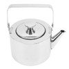 Stainless Steel Tea Kettle with Strainer Thickened Metal Whistling Teapot