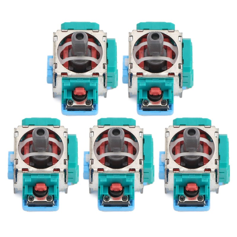 3D Analogue Joystick Sensor Rocker Module, Pack of 5 Replacement