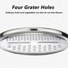 Multifunctional Stainless Steel Basin, Graters for Kitchen, 3 in 1