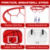 Tatxmalv Mini Indoor Basketball Hoop Set, Children's Outdoor Basketball Hoop
