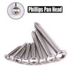 Pack of 200 Wood Screws Set M3 Stainless Steel Phillips