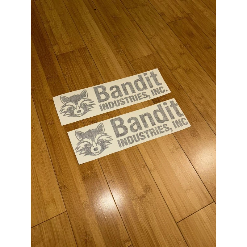 Brush Bandit Industries Wood Chipper Decals 12” (Set Of 2)
