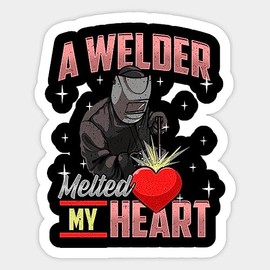 Funny Welder Gift Sticker Decal Bumper Sticker 5 inch
