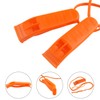 AUGSUN 40 Pcs Emergency Safety Whistle Plastic Whistles Set with