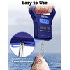HEETA Fish Scale, 110lb/50kg Digital Portable Hanging Fishing Weight Scale