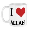 CafePress I Love Allah Mug 11 oz Ceramic Mug (30892662)