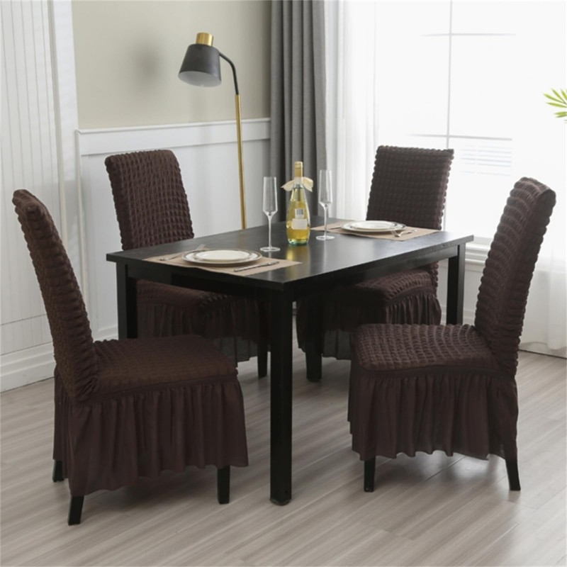 Rakila Stretch Washable Chair Covers for Dining Room Set of