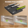 Seinloes 2 Pack Pull out Cabinet Organizer 21"Deep With Raising
