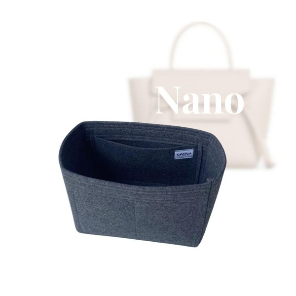 SAMORGA (4-30/ C-Belt-Nano) Nano Belt Bag Organizer Insert Innerbag (2mm