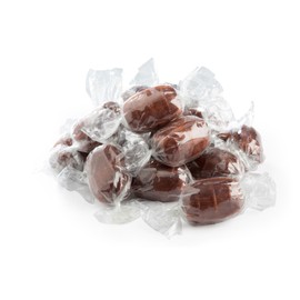 Bayside Candy Bulk Root Beer Barrels Old Fashioned Hard Candy - Clear Wrapped - Root Beer Flavored Candy (2Lb)