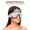 Rugoes 100% Blackout Sleep Mask with Adjustable Nose Flap with