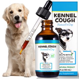 Kennel Cough Treatment for dogs Supports Healthy Breathing and Immune System