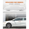 Vudajuley Exterior Door Handle White Front Left Drive Side Fit