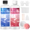 KHKD RESIN Silicone Mold Making Kit 18OZ, 10A Liquid Silicone