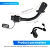 CyperFair 7 Pin to 4 Pin Trailer Adapter, Plug Play