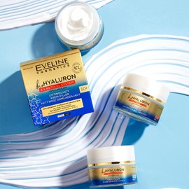 EVELINE COSMETICS Biohyaluron 3x Retinol Lifting-System Anti Aging Filler Verjüngend Creme 60+ PROXINE 3-LIFT 6in1 Vegane Formel 97% Natürliche Zusammensetzung 50ml