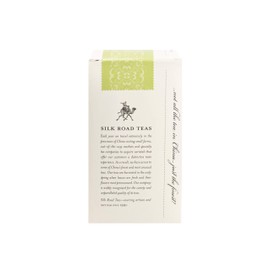 Silk Road Teas, Organic Genmaicha Green Tea, Fair Trade, Toasty Aroma, Refreshing & Savoring Taste, 15 Non-GMO Biodegradable Tea Bags