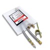 CKAuto 2 pcs 12"/300mm Metal Valve Stem Extenders, Universal Valve