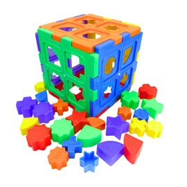 edudak, Juguete Didáctico para Niños, Coloridos Juguetes para Clasificar Formas, Juguetes Sensoriales para Niños, Regalos Adecuados para Niños y Niñas Navidad y Cumpleaños