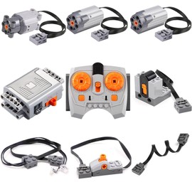 Cobers 9-in-1 Motor-Kit Power-Function-Set Compatible with Major Brand