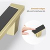Haliwu 10 Pack Black and Gold Cabient Handles 2 Tone