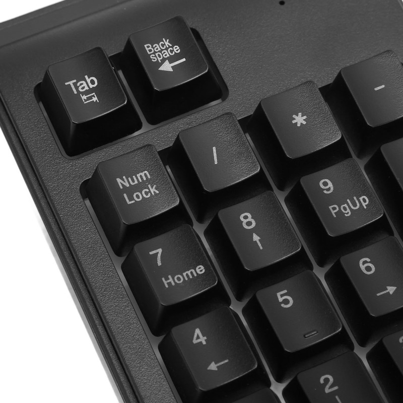 USB Wired Numeric Keypad 19 Keys Number Pad Waterproof RGB