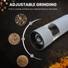 Electric Salt and Pepper Grinder Set – Small, Rechargeable, One-Touch