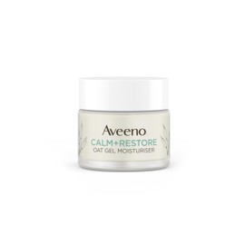 Aveeno Aveeno Face Calm+Restore Oat Gel Moisturiser (1x 50ml), Face Moisturiser to Instantly Soothe and Replenish the Skin's Moisture Barrier, Intensely Nourishing Day Cream, Tested on Sensitive Skin