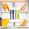 4 Pack Microfiber Blinds Duster, 4 Removable and Washable Sleeves,