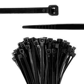 Beadnova Cable Ties Tie Wraps Zip Ties Heavy Duty for Cables and Cords(10 Inch, Black, 100pcs)