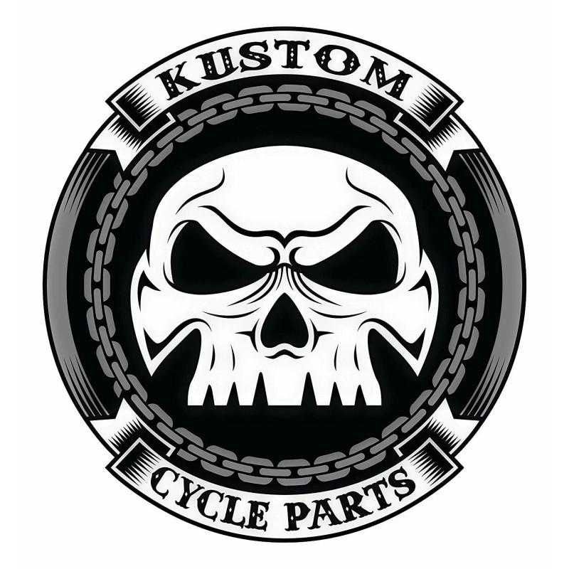 Kustom Cycle Parts One Auxiliary Latching Button Switch Panel .