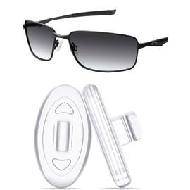 PapaViva Replacement Nose Pads Nosepieces for Oakley Breathless/Restless - Euro Fit (1 Pair Packed)
