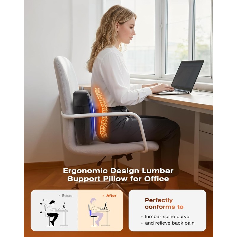 Back Massager for Pain Relief Deep Tissue with Heat -