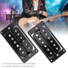 2Pcs Pickup Set Alnico 5 for Guitar Bridge Durable Musical