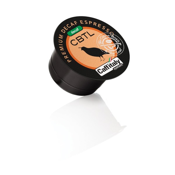 CBTL Premium DECAF Espresso Capsules By The Coffee Bean & Tea Leaf, 10-Count Box