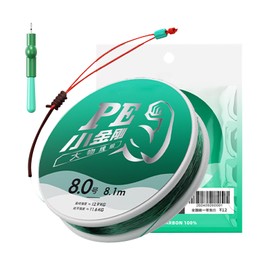Fishing Lines Braid - Abrasion Resistant Fishing Wire Zero Stretch | Never Fade Casting String Abrasion Resistant Fish Gear for Hand Rods, Freshwater & Fisherman
