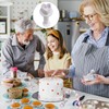 3 Heart Cookie Cutters, 3 Square Cookie Cutters, Heart Shaped