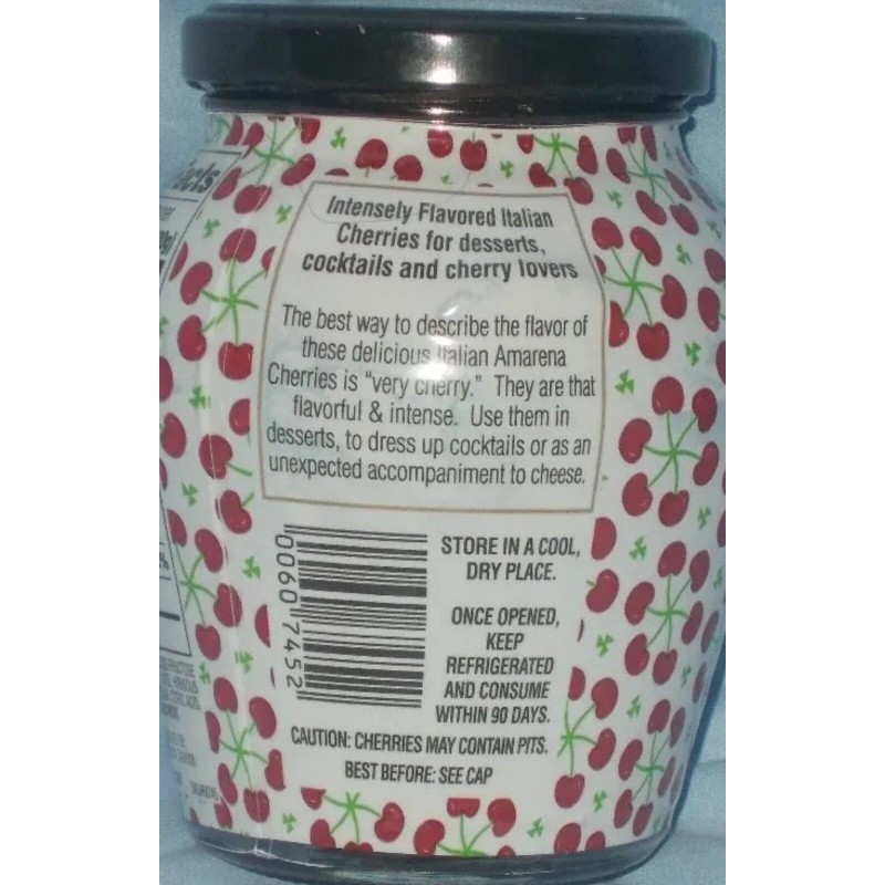 Trader Joe's 2 Trader Joe's Pitted Amarena Cherries Best by