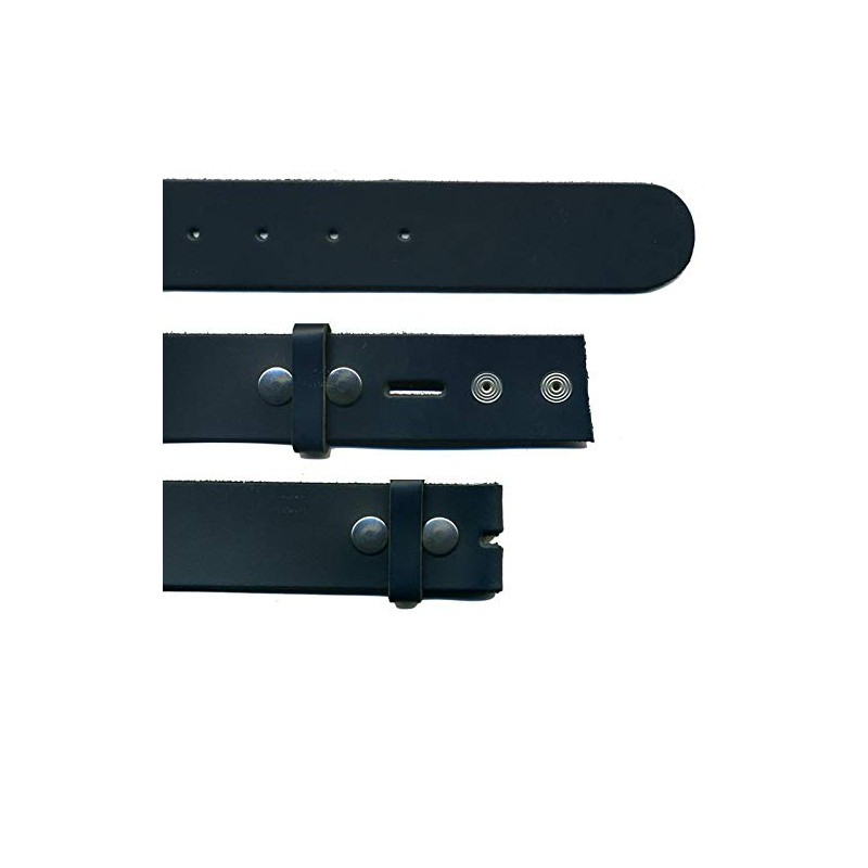 Freak Scene® 4 cm wide leather belt for belt buckles,