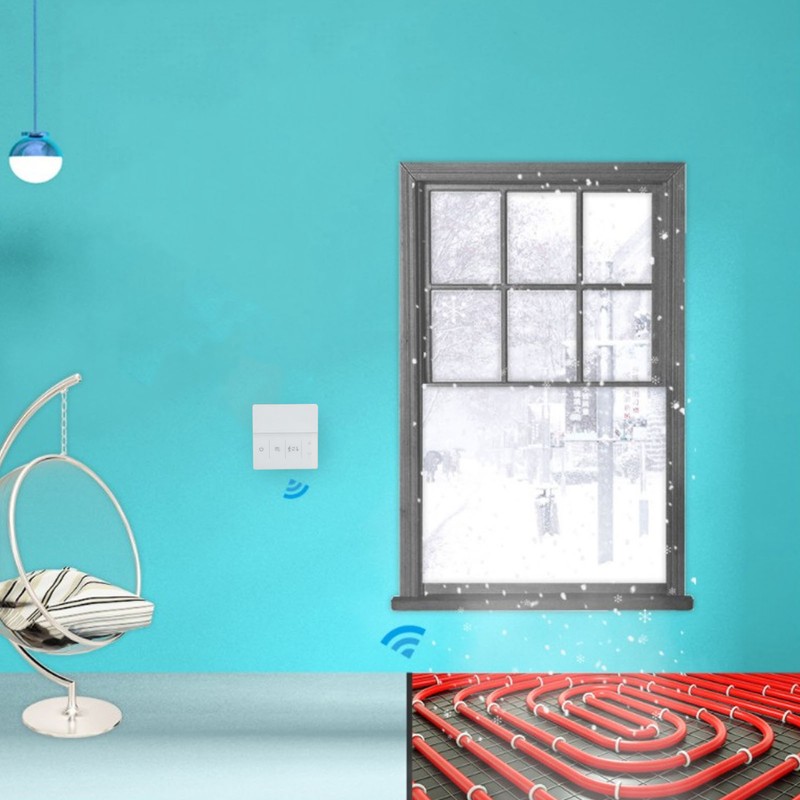 Smart Thermostat Weekly Programmable Voice Switch 10K Sensor Precise Temperature