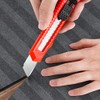 DIYSELF 30 Pack Box Cutter Retractable, 18mm Box Knife, Utility