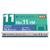 No. 11 Mini Staples for HD-11FLK, 1/4 Leg, 3/8"Crown Flat Clinch, 1,000/Box"